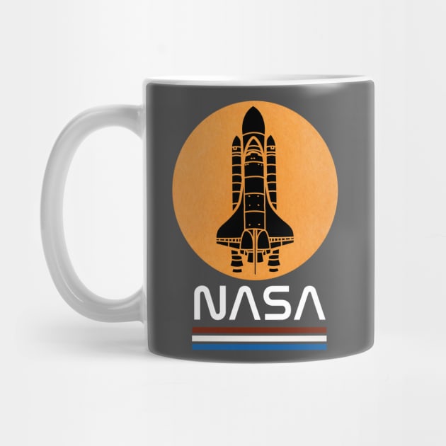 NASA RETRO VINTAGE SPACE SHUTTLE LAUNCH by Teessential